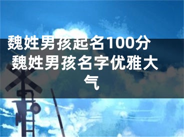 魏姓男孩起名100分 魏姓男孩名字优雅大气