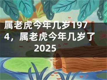 属老虎今年几岁1974，属老虎今年几岁了2025