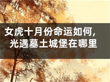 女虎十月份命运如何,光遇墓土城堡在哪里