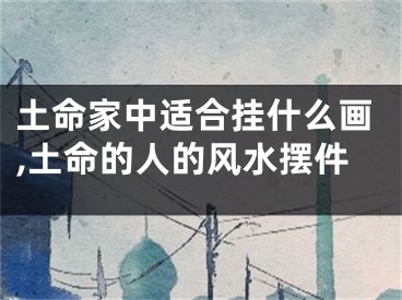 土命家中适合挂什么画,土命的人的风水摆件