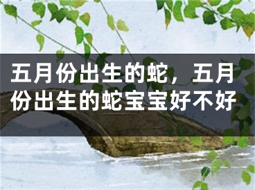 五月份出生的蛇,五月份出生的蛇宝宝好不好