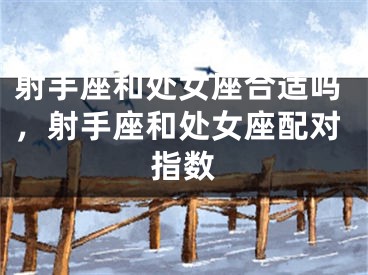 射手座和处女座合适吗，射手座和处女座配对指数