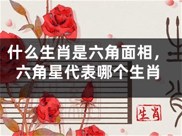 什么生肖是六角面相，六角星代表哪个生肖