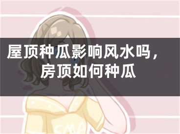 屋顶种瓜影响风水吗,房顶如何种瓜