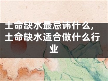 土命缺水最忌讳什么,土命缺水适合做什么行业