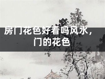 房门花色好看吗风水，门的花色