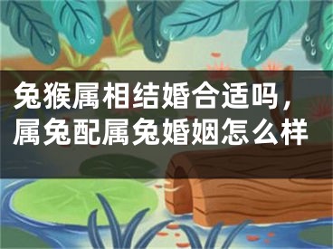 兔猴属相结婚合适吗，属兔配属兔婚姻怎么样