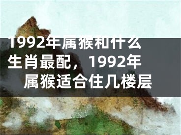 1992年属猴和什么生肖最配，1992年属猴适合住几楼层