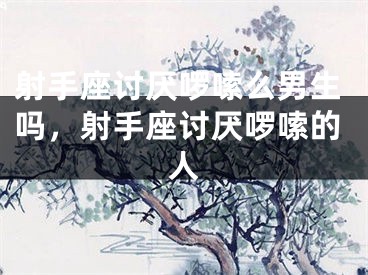 射手座讨厌啰嗦么男生吗,射手座讨厌啰嗦的人