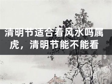 清明节适合看风水吗属虎，清明节能不能看