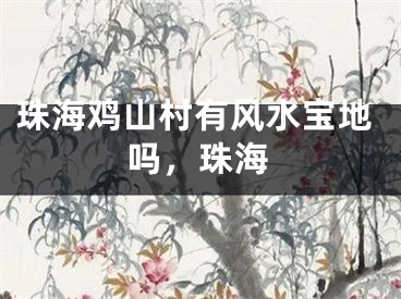 珠海鸡山村有风水宝地吗，珠海