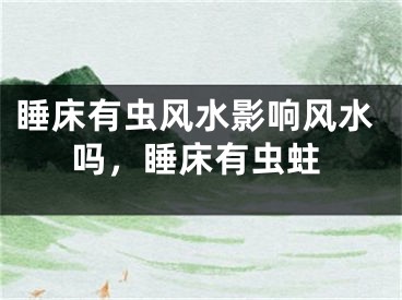 睡床有虫风水影响风水吗，睡床有虫蛀