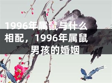 1996年属鼠与什么相配,1996年属鼠男孩的婚姻