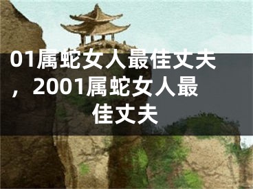 01属蛇女人最佳丈夫，2001属蛇女人最佳丈夫