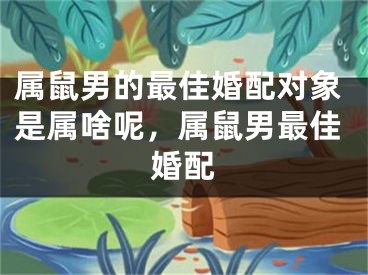 属鼠男的最佳婚配对象是属啥呢，属鼠男最佳婚配