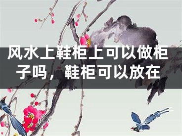 风水上鞋柜上可以做柜子吗，鞋柜可以放在