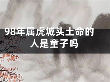 98年属虎城头土命的人是童子吗