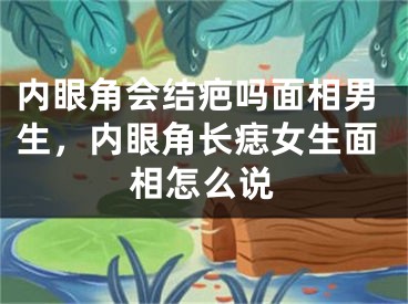 内眼角会结疤吗面相男生，内眼角长痣女生面相怎么说