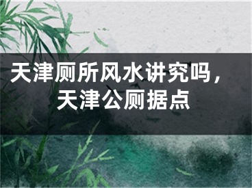 天津厕所风水讲究吗，天津公厕据点
