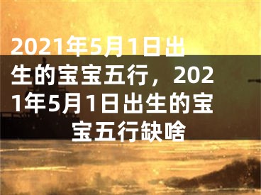 2021年5月1日出生的宝宝五行，2021年5月1日出生的宝宝五行缺啥