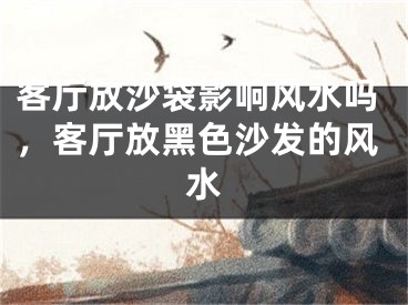 客厅放沙袋影响风水吗，客厅放黑色沙发的风水