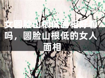 女圆脸山根低面相好看吗，圆脸山根低的女人面相
