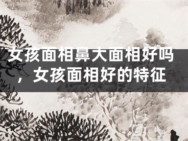 女孩面相鼻大面相好吗，女孩面相好的特征