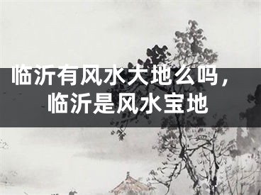 临沂有风水大地么吗，临沂是风水宝地