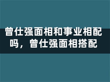曾仕强面相和事业相配吗，曾仕强面相搭配