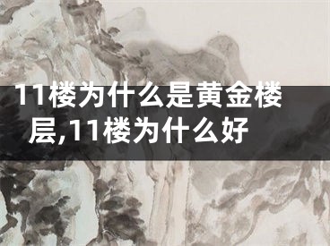 11楼为什么是黄金楼层,11楼为什么好