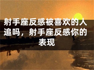 射手座反感被喜欢的人追吗，射手座反感你的表现