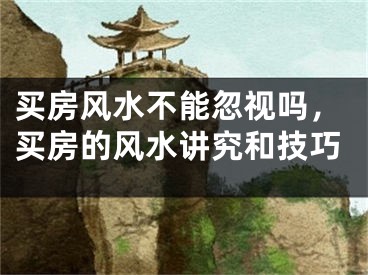买房风水不能忽视吗，买房的风水讲究和技巧