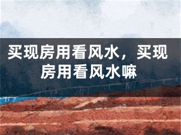 买现房用看风水，买现房用看风水嘛