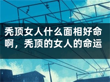 秃顶女人什么面相好命啊,秃顶的女人的命运