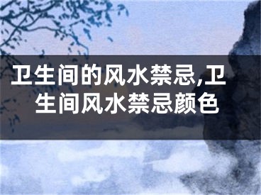 卫生间的风水禁忌,卫生间风水禁忌颜色
