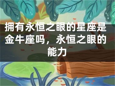 拥有永恒之眼的星座是金牛座吗，永恒之眼的能力