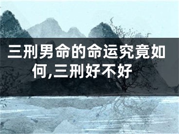 三刑男命的命运究竟如何,三刑好不好
