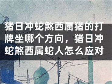 猪日冲蛇煞西属猪的打牌坐哪个方向,猪日冲蛇煞西属蛇人怎么应对