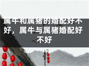 属牛和属猪的婚配好不好，属牛与属猪婚配好不好