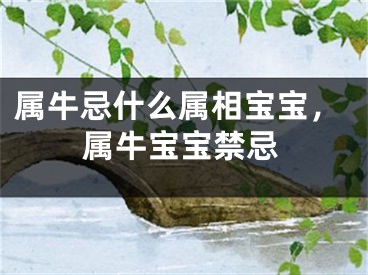 属牛忌什么属相宝宝,属牛宝宝禁忌