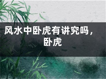 风水中卧虎有讲究吗，卧虎