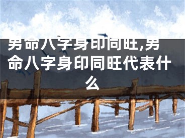 男命八字身印同旺,男命八字身印同旺代表什么