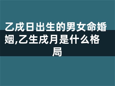 乙戌日出生的男女命婚姻,乙生戌月是什么格局