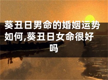 葵丑日男命的婚姻运势如何,葵丑日女命很好吗