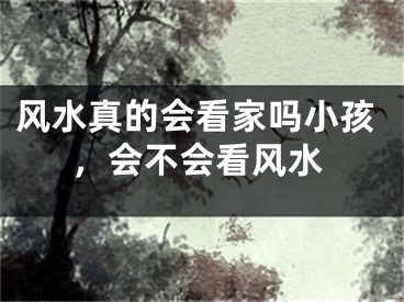 风水真的会看家吗小孩,会不会看风水