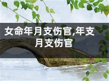 女命年月支伤官,年支月支伤官