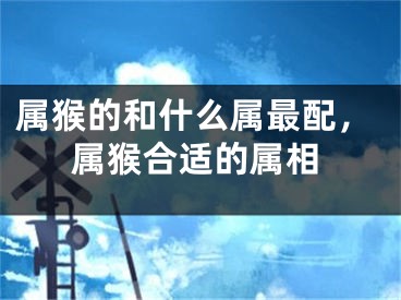 属猴的和什么属最配，属猴合适的属相