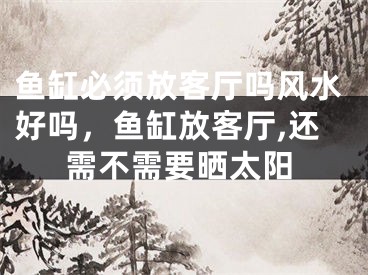 鱼缸必须放客厅吗风水好吗，鱼缸放客厅,还需不需要晒太阳