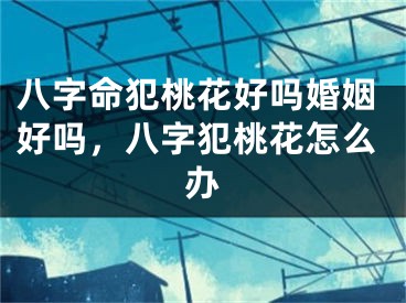 八字命犯桃花好吗婚姻好吗，八字犯桃花怎么办